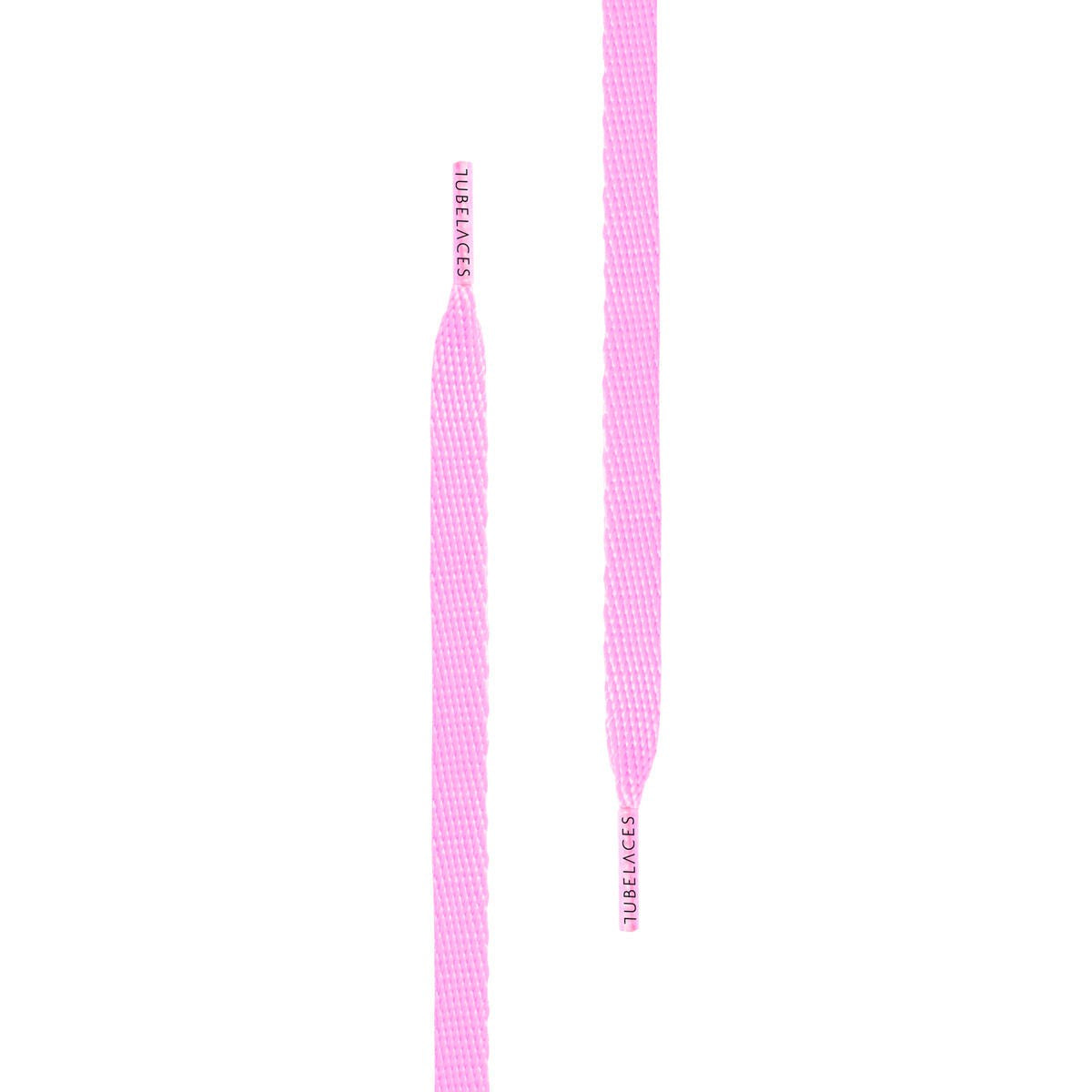 TB White Flat Shoe Laces - Lavender 140cm