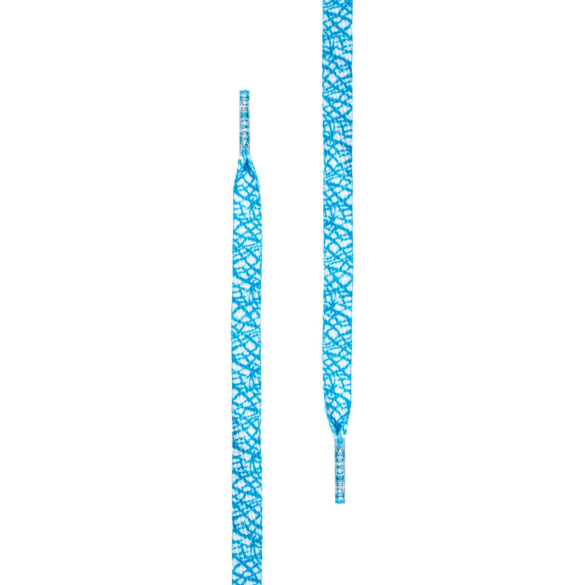 TB Special Flat Shoe Laces - Elephant Blue/White 140cm