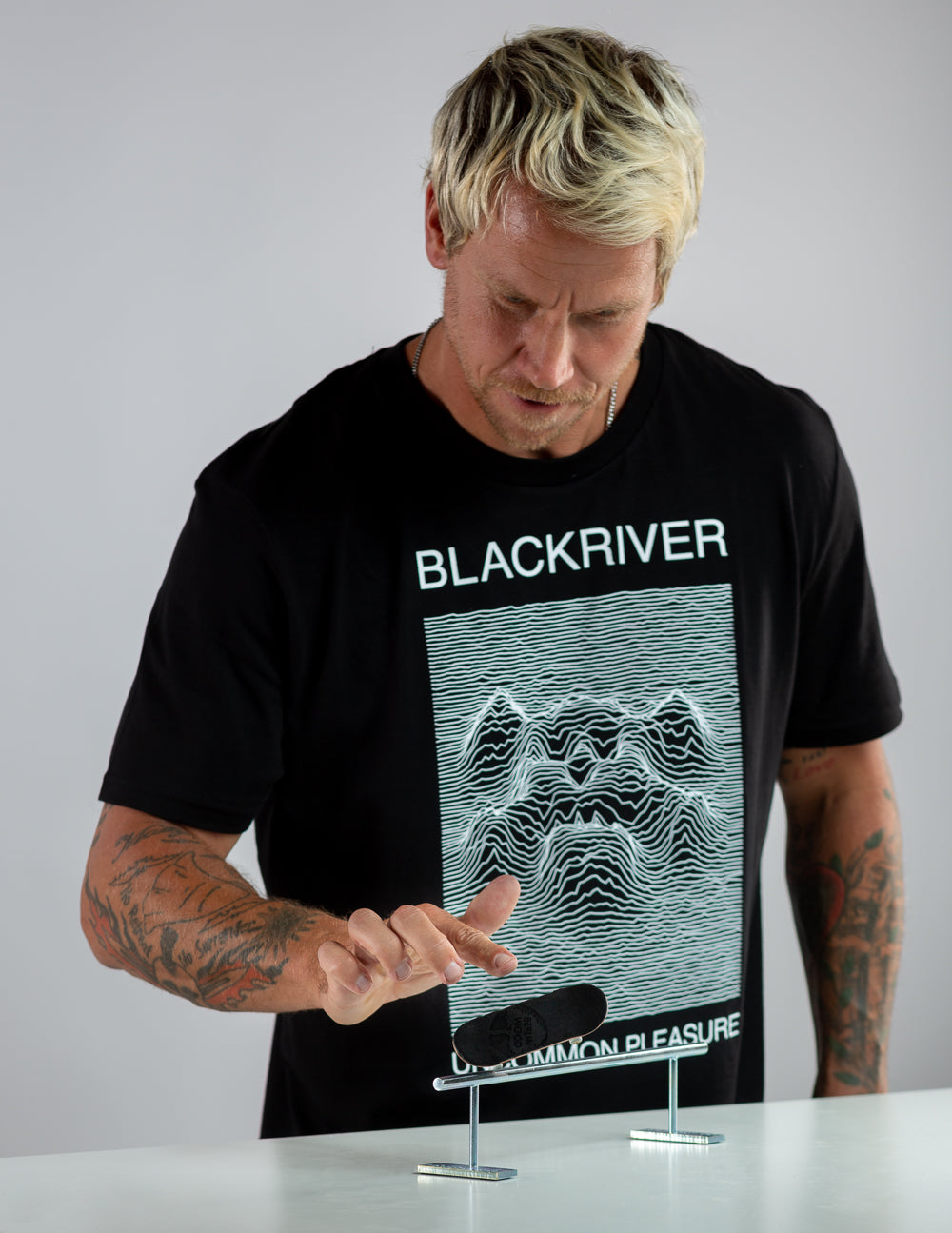 Blackriver Iron Round Fingerboard Rail - Silver