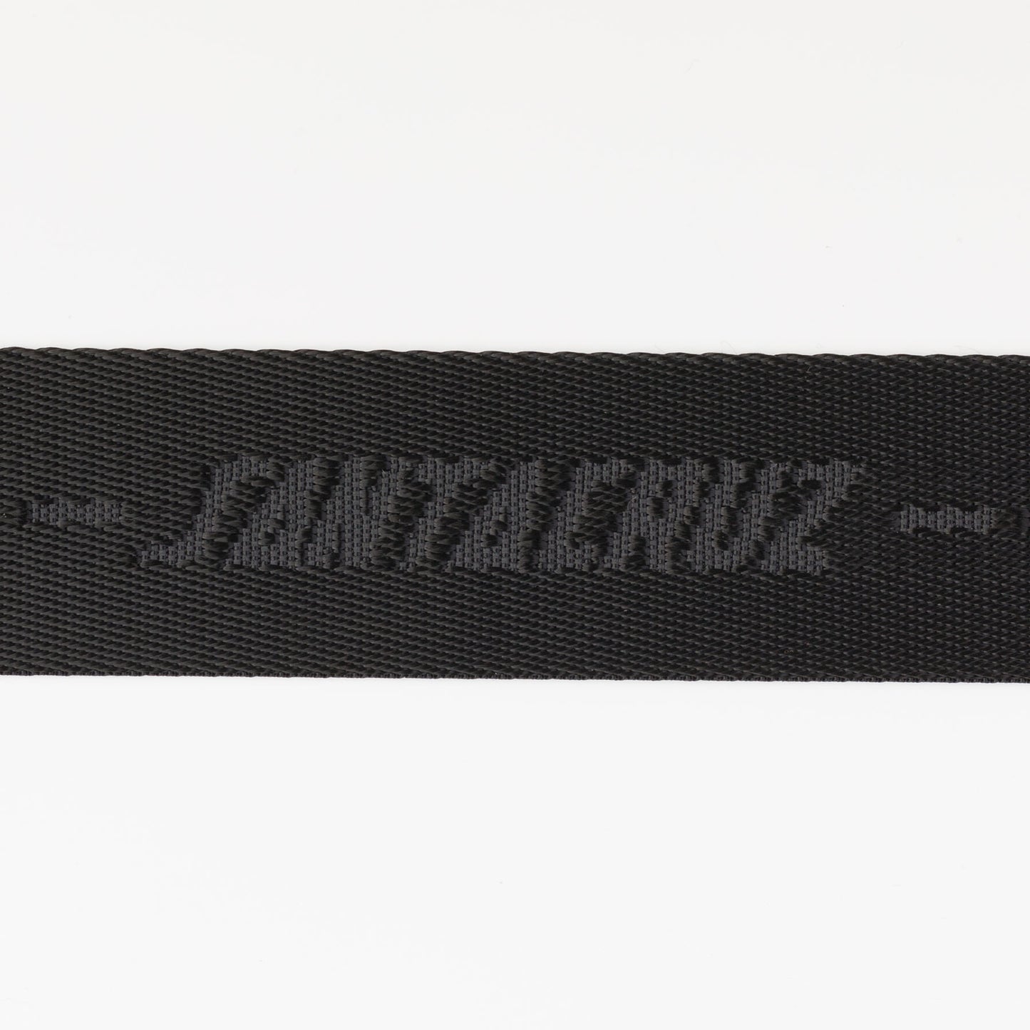 Santa Cruz Classic Street Strip Web Belt - Black