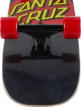 Santa Cruz 80s Classic Dot Cruzer Longboard Complete - Black 31.7"