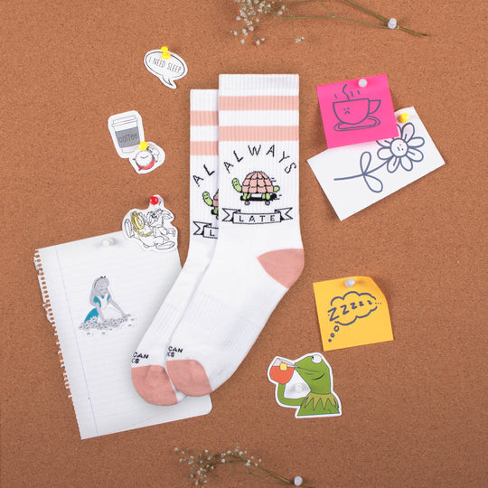 AS Always Late Mid-High Socks