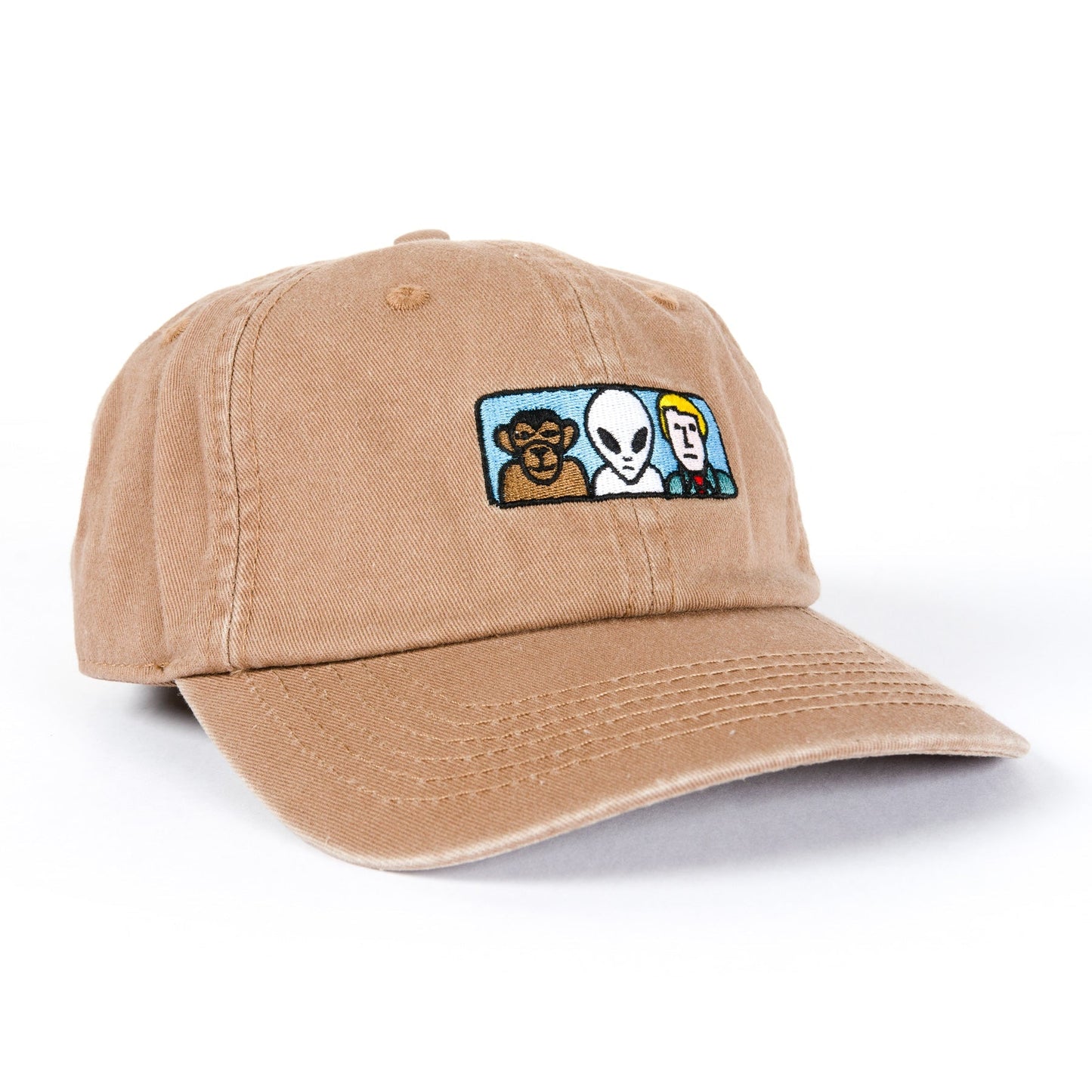 Alien Missing Link Embroidered-Twill Cap - Brown