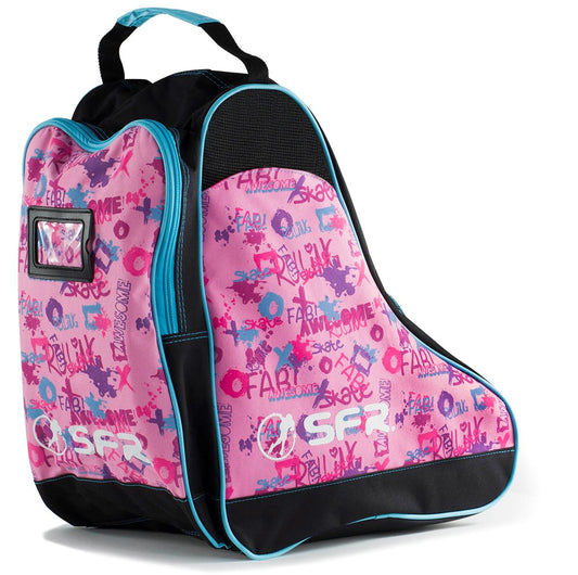 SFR Designer Skates Bag - Pink Graffiti