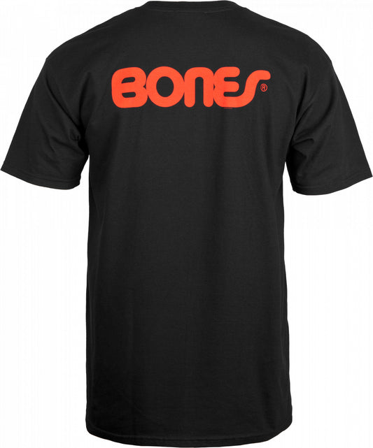 Bones Bearings Swiss Text T-Shirt - Black