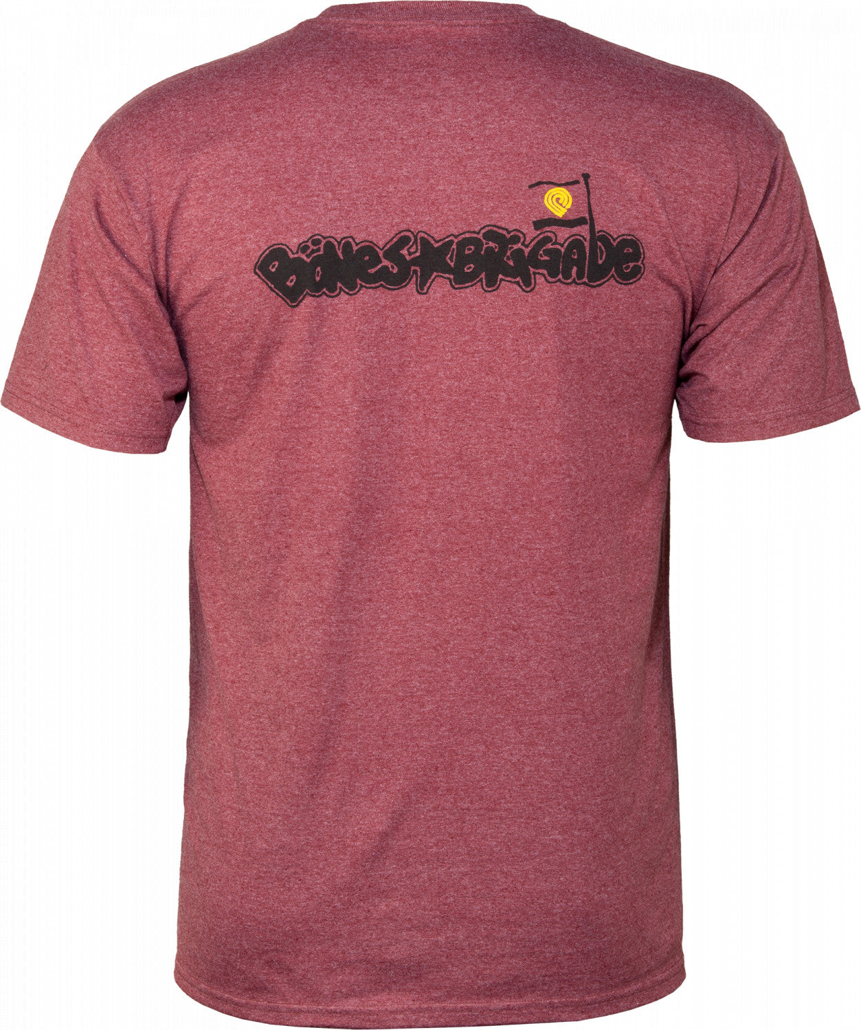 Bones Brigade Chin T-Shirt - Burgundy Heather
