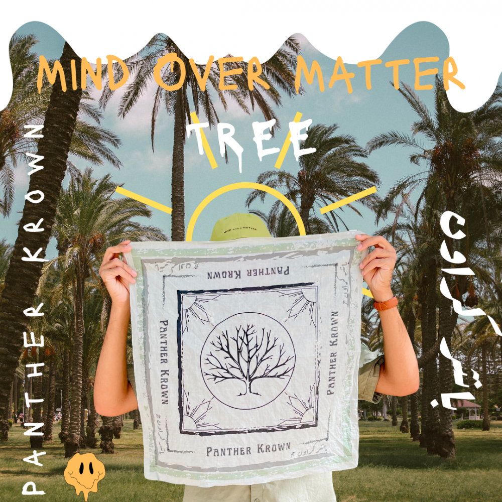 Panther Krown TREE Bandana - Green