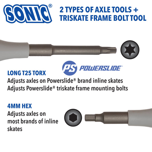 Sonic Pro +T Skates Tool