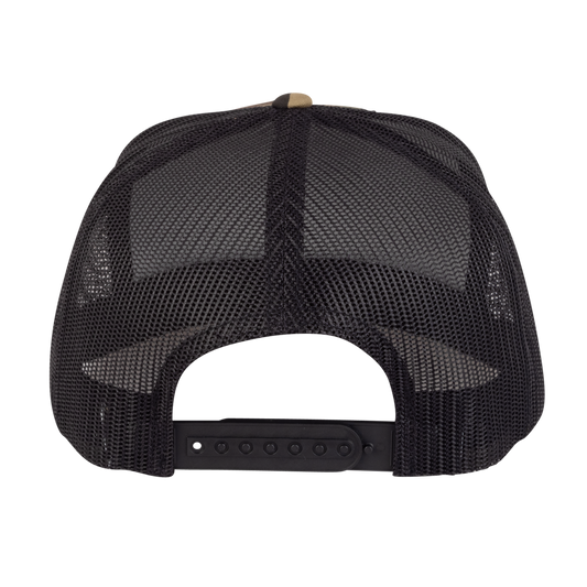 Santa Cruz Screaming Hand High-Profile Mesh Trucker Cap - Camo/Black