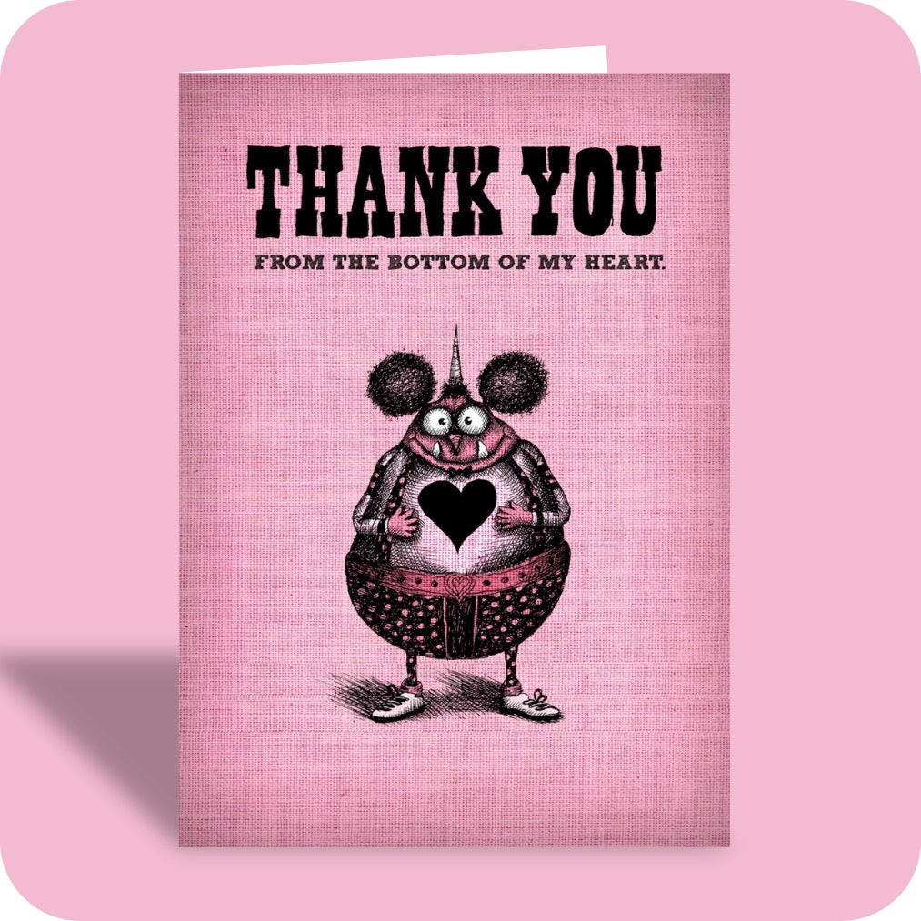 Bald Guy greeting card STE001526, front