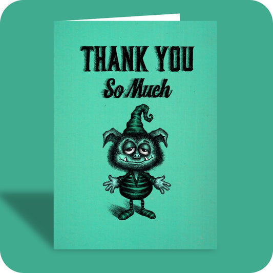 Bald Guy greeting card STE001530, front