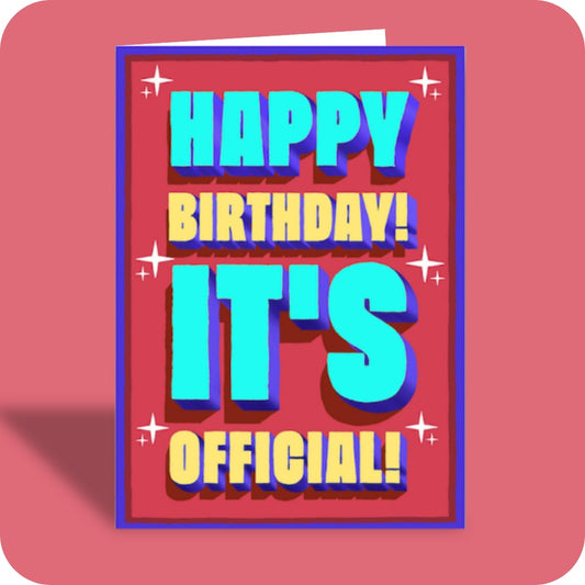 Bald Guy greeting card STE007378, front