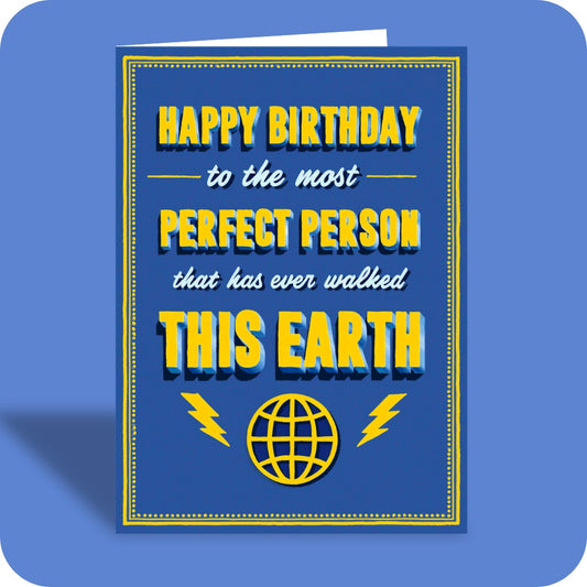 Bald Guy greeting card STE007387, front