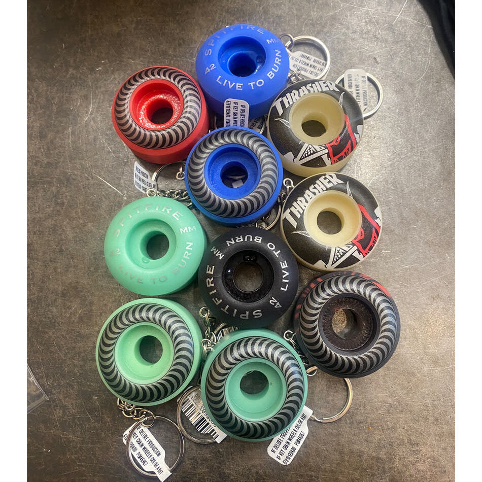 Spitfire - Wheel Keychain - Assorted