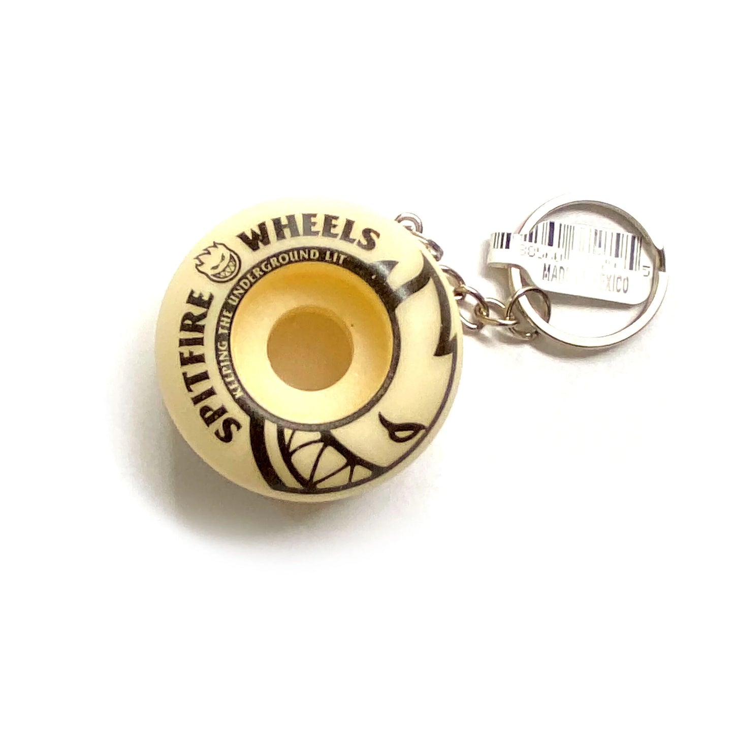 Spitfire - Wheel Keychain - Natural