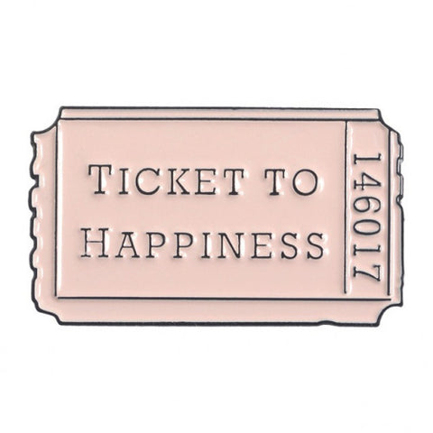 Space Pin # 48 - TICKET TO HAPPINESS