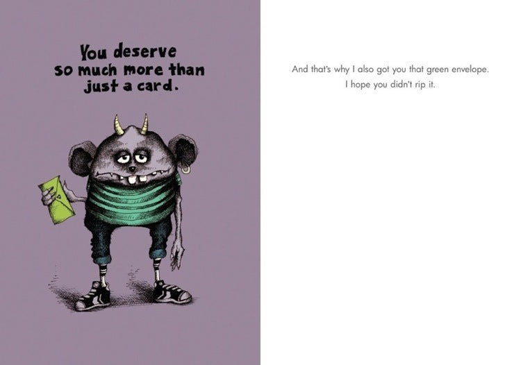 Bald Guy Birthday - You deserve so much more than just a card Greeting Card - LocoSonix