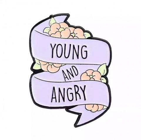 Space Brand Pin # 14 - Young and Angry