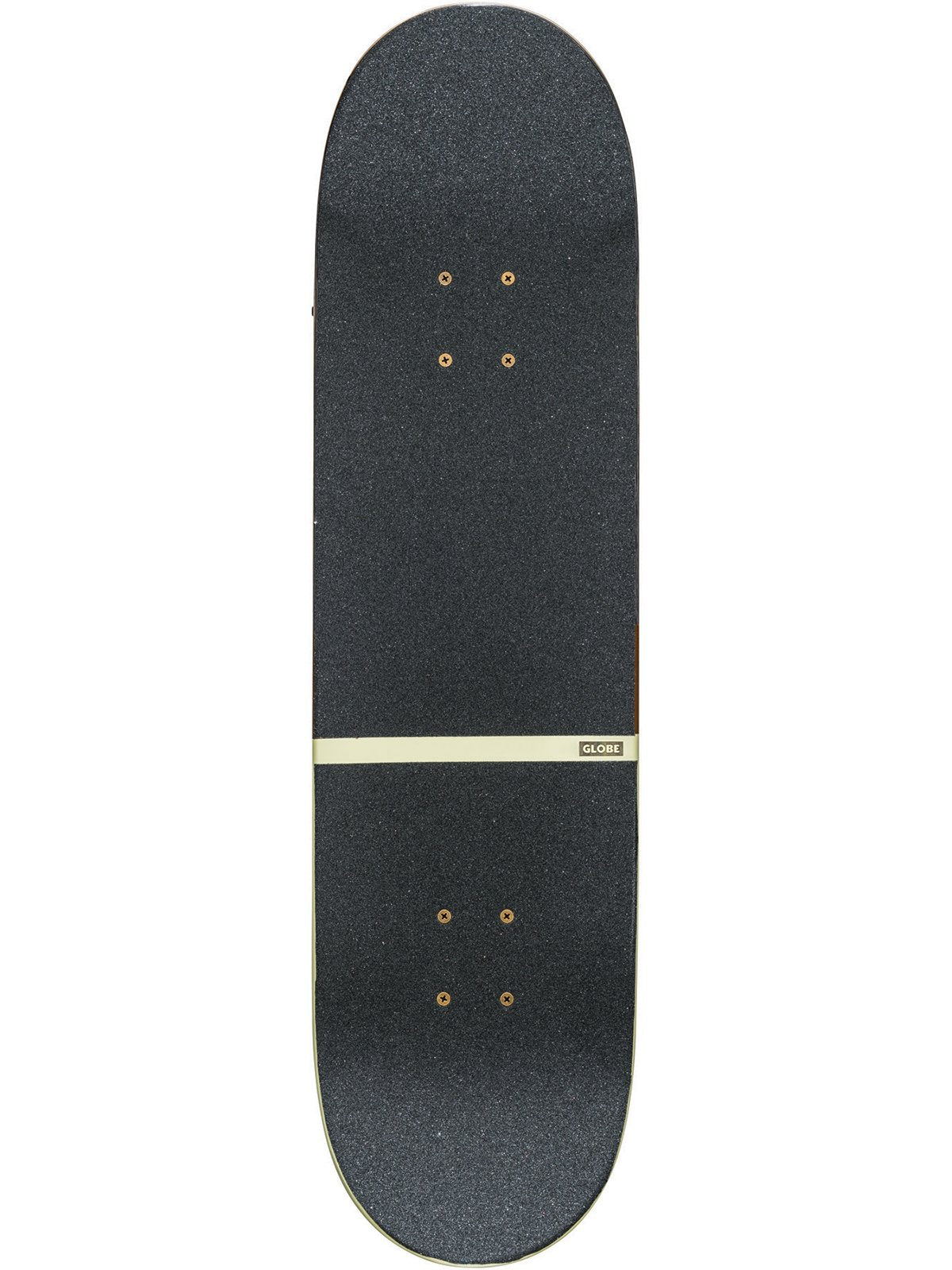 Globe G2 Half Dip 2 Skateboard Complete - Black/Tobacco 8.375"