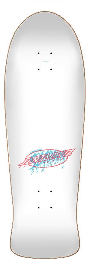 Santa Cruz Meek Slasher Decoder Reissue Skateboard Deck