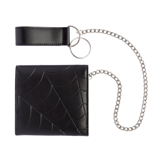 Creature To The Grave Tri-Fold Wallet - Black