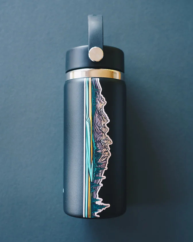 Hydrascape Miniscape - Grand Teton Sticker 2x10"