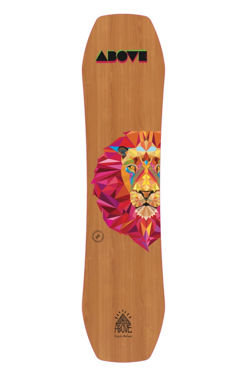 Above Drop Sandboard 115cm Lion