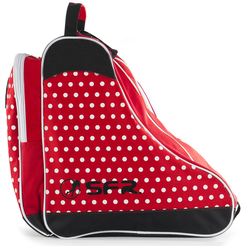 SFR Designer Ice & Skate Bag - Red Polka - LocoSonix