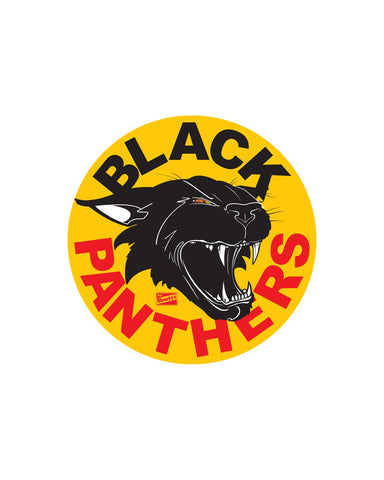 Shorty's BLACK PANTHERS Logo Sticker