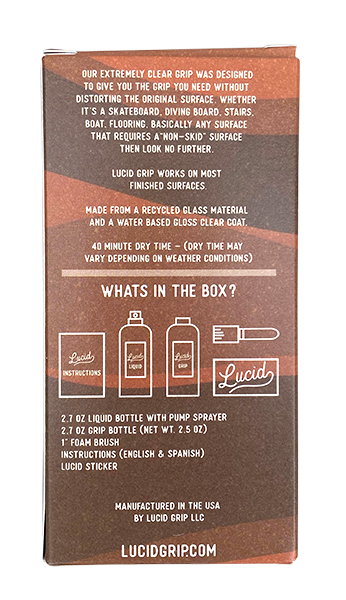 Lucid Grip Spray Clear Light Kit