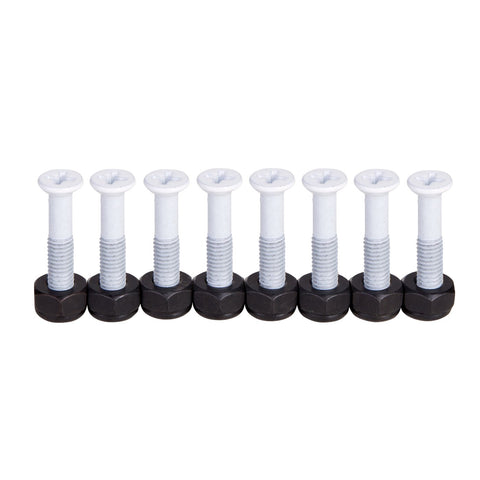 Cal-7 COLORED Phillips Bolts - WHITE