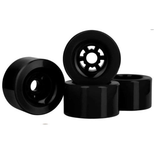 Cal-7 Fly Wheel Longboard Wheels - Black 83mm 78A
