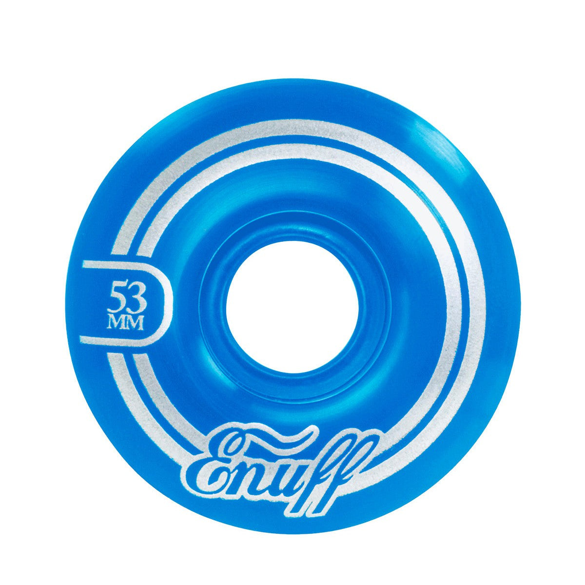 Enuff 53MM Refresher II Skateboard Wheels - Blue - LocoSonix