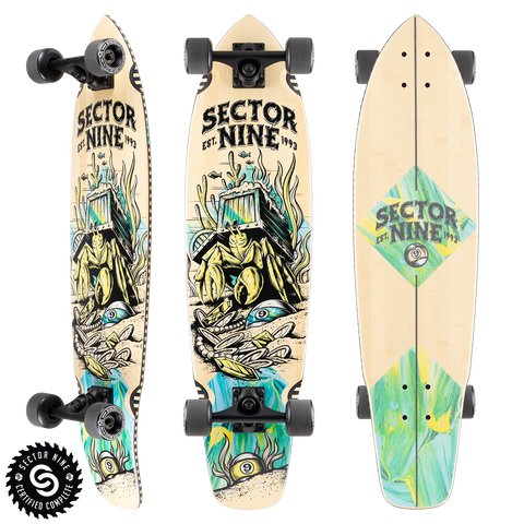 Sector9 FORTUNE FT POINT Longboard Complete 34"