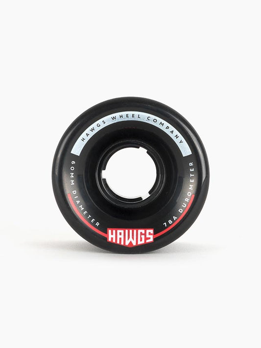 Hawgs 60mm Chubbies Wheels - 78A Black - LocoSonix