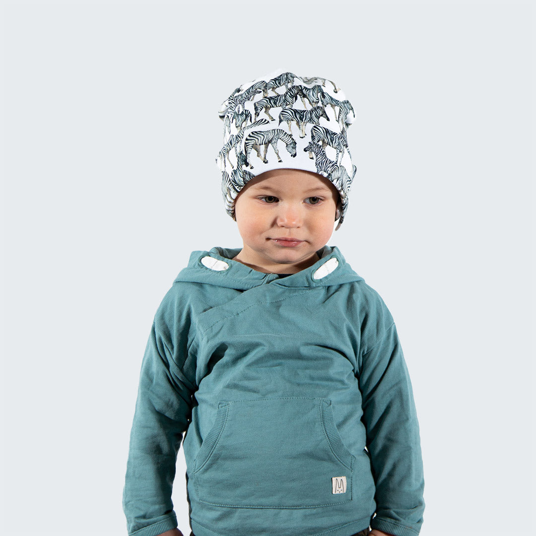 Padhat Zebra Protective Beanie