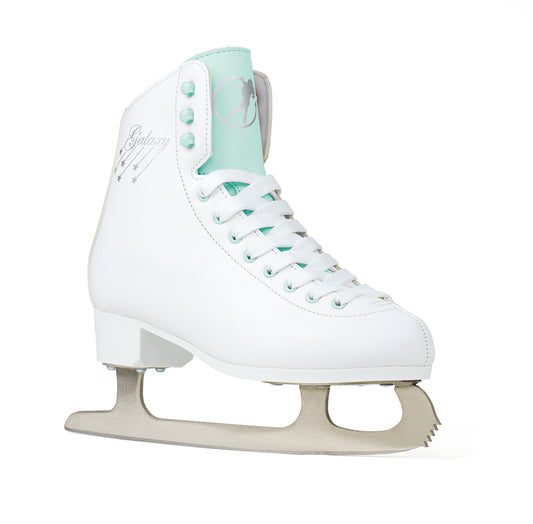 SFR Galaxy Cosmo Ice Skates - White/Teal
