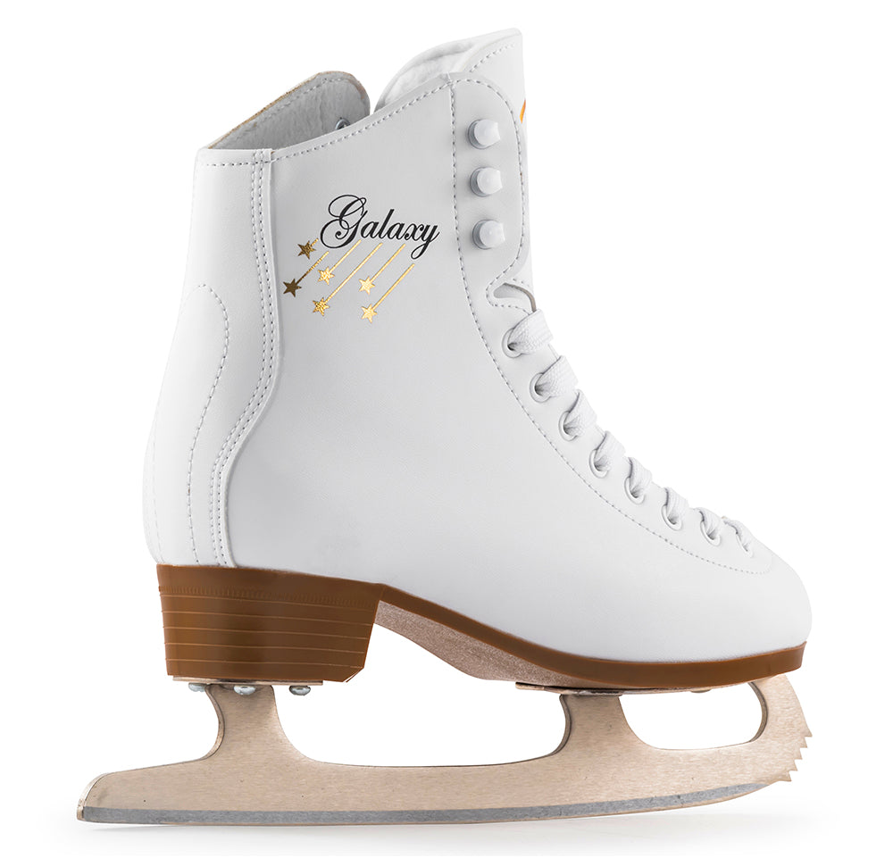 SFR Galaxy Ice Skates - White