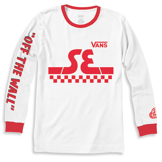 Vans x SE Bikes L/S Shirt - White