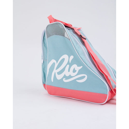 Rio Script Skates with Bag - Coral/Teal Bundle
