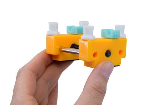 Teak Fingerboard Complete Builder Vise Tool - Zen Yellow