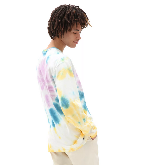 Vans Off The Wall Classic L/S Shirt - Tie-Dye Saffron