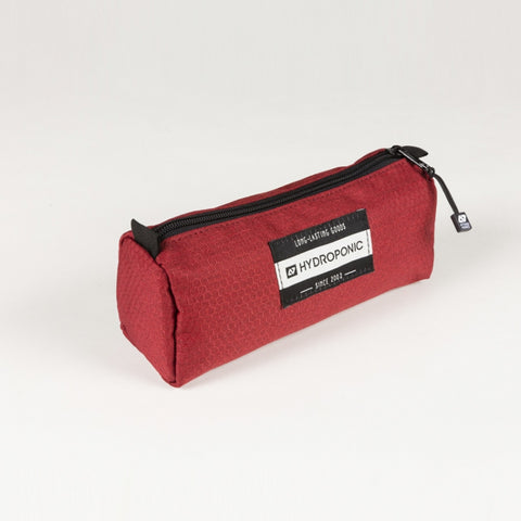 HydroPonic PENCIL Pouch - Red Honeycomb