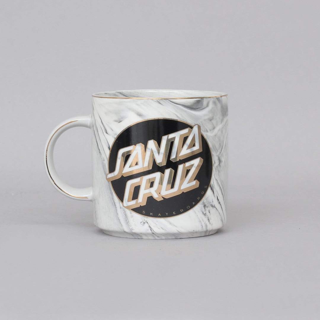 Santa Cruz Classic Dot Mug - Grey 11oz