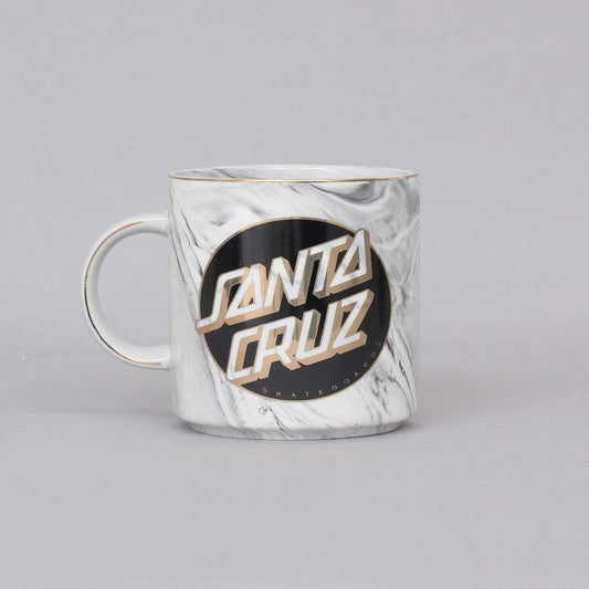 Santa Cruz Classic Dot Mug - Grey 11oz
