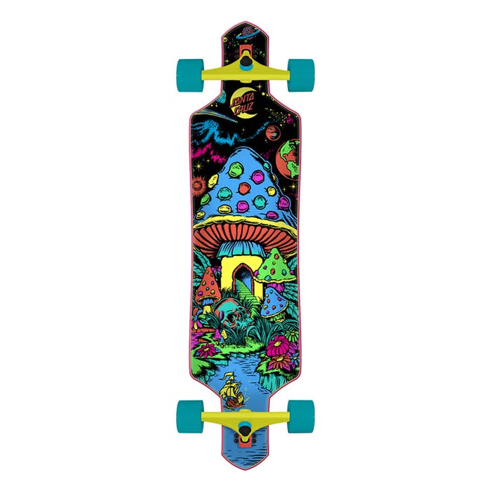 Santa Cruz TIME WARP Drop Thru Longboard Complete 36