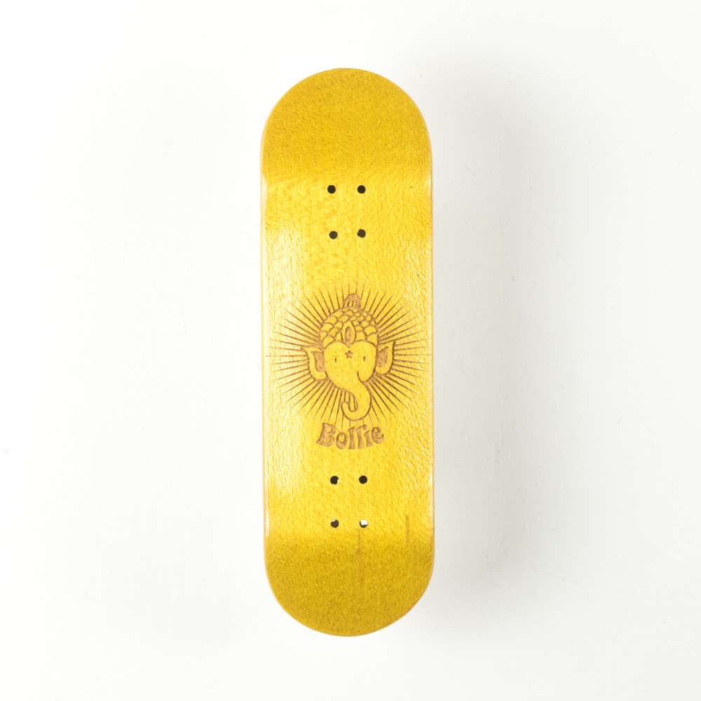 Blackriver Bollie Mini Logo Fingerboard Setup - Yellow