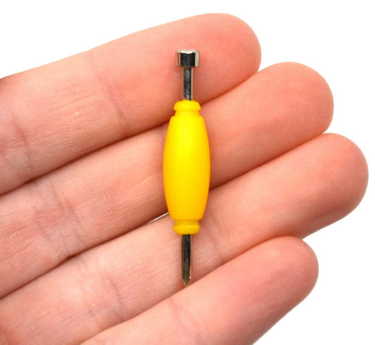 Teak Fingerboard Skate Tool - STANDARD OG Yellow