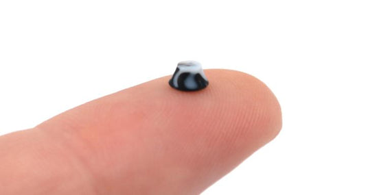 Teak Fingerboard Bubble Bushings - Black/White Swirl - LocoSonix