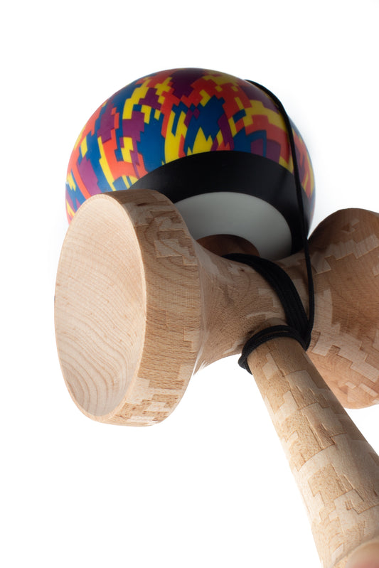Sweets Digital Sunset Camo Lab V25 Kendama